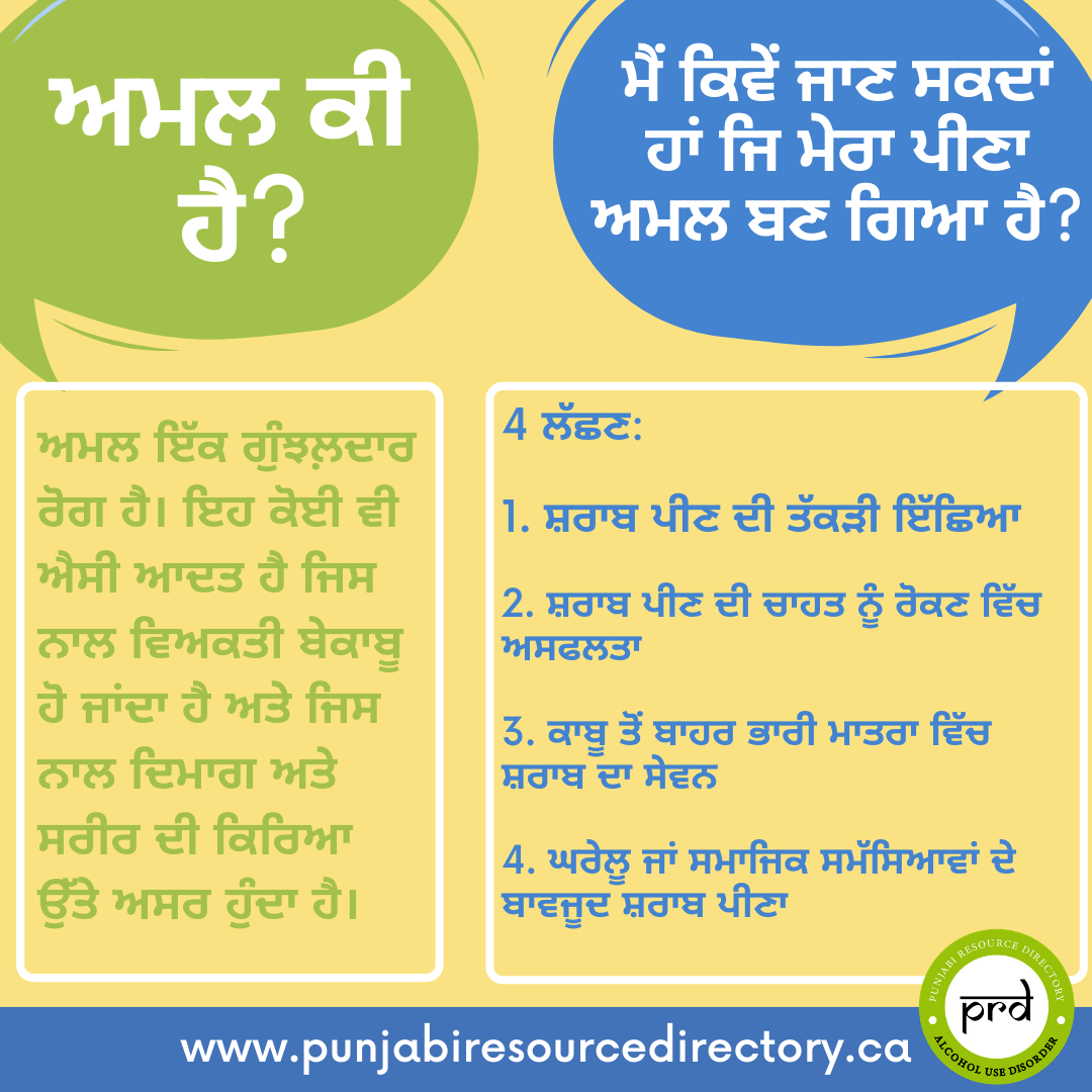 what is addiction Punjabi